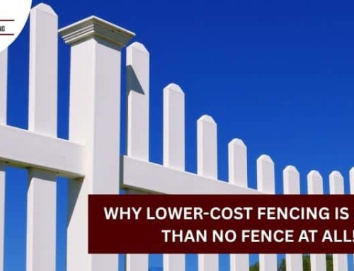 Why Lower-Cost Fencing Is Better Than No Fence at All!