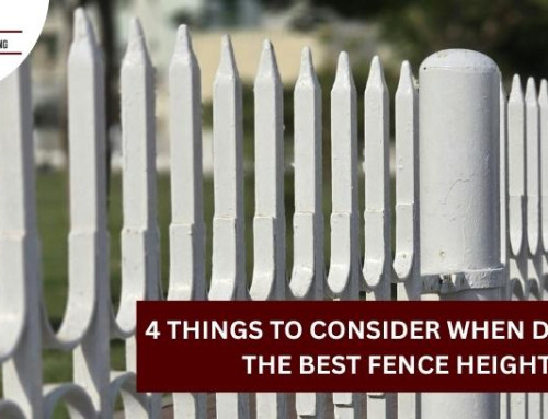 4 Things to Consider When Deciding the Best Fence Height!