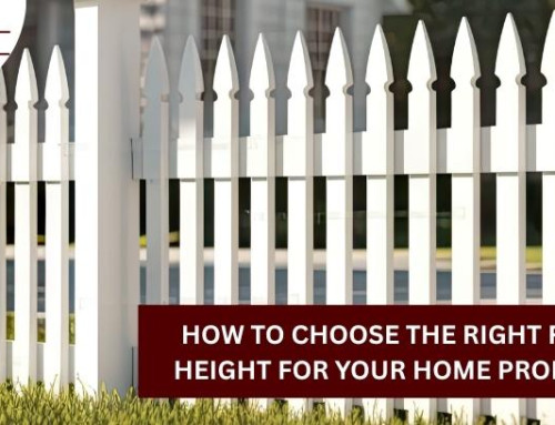How to Choose the Right Fence Height for Your Home Property!